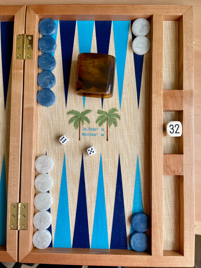 Pennsylvania Cherry Backgammon Board